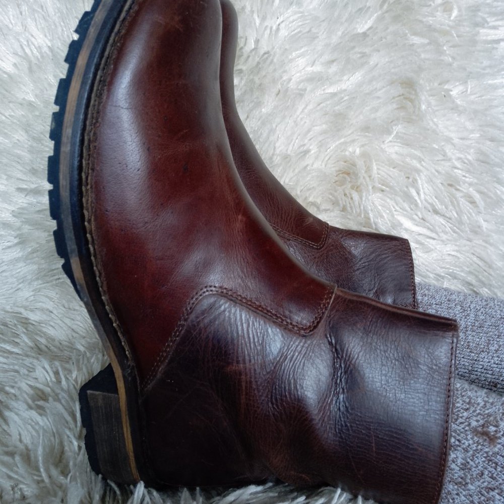Red Tape men's Ankle boots, Brown, 8.5 US - Picture 3 of 10